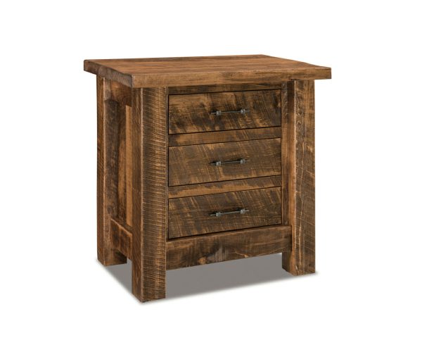 Houston 3 Drawer Nightstand